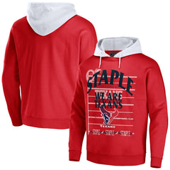 Houston Texans NFL x Staple Throwback Vintage Wash Pullover Hoodie | NFL Outlet