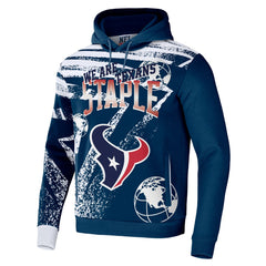 Houston Texans NFL x Staple All Over Print Pullover Hoodie | NFL Sale