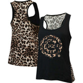 Chicago Cubs Majestic Threads Women's Leopard Tank Top - MLB Tanks