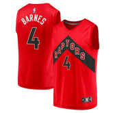 Red Scottie Barnes Toronto Raptors Youth Fast Break Replica Jersey | NBA