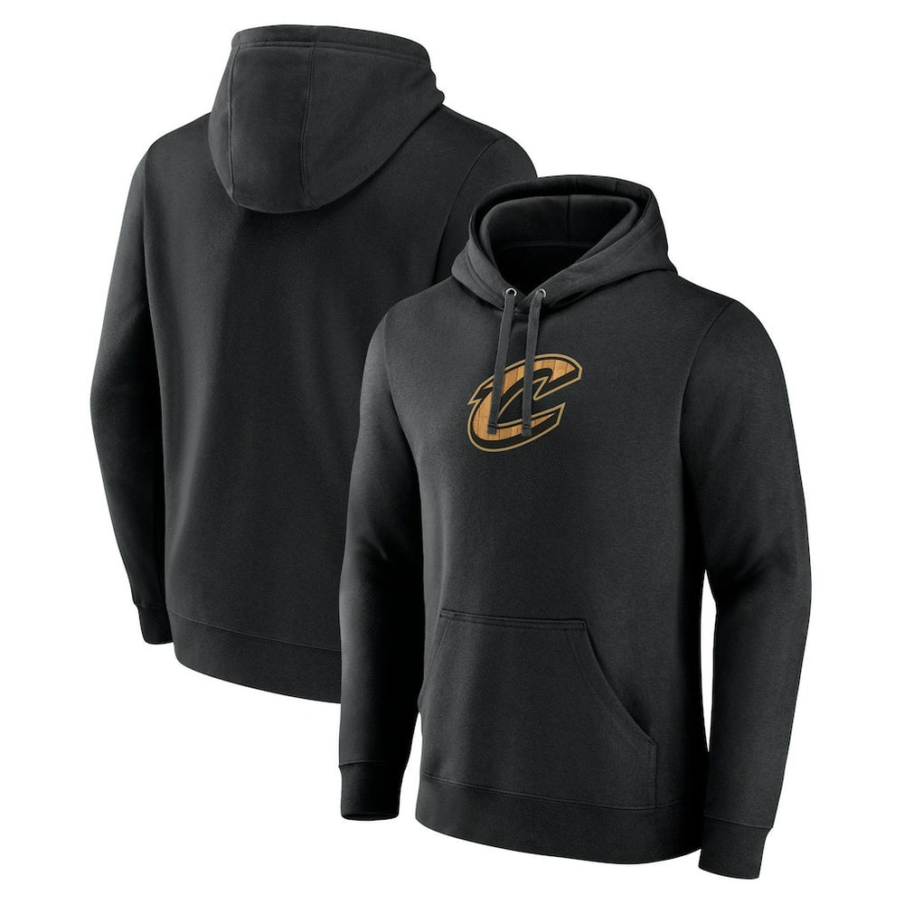 Black Cleveland Cavaliers Hardwood Logo Pullover Hoodie sale | NBA