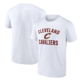 White Cleveland Cavaliers Victory Arch Team T-Shirt sale | NBA
