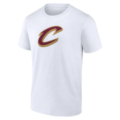 White Cleveland Cavaliers Alternate Logo T-Shirt sale | NBA