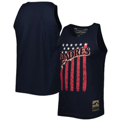 San Diego Padres Mitchell & Ness Cooperstown Collection Stars and Stripes Tank Top - MLB Tanks