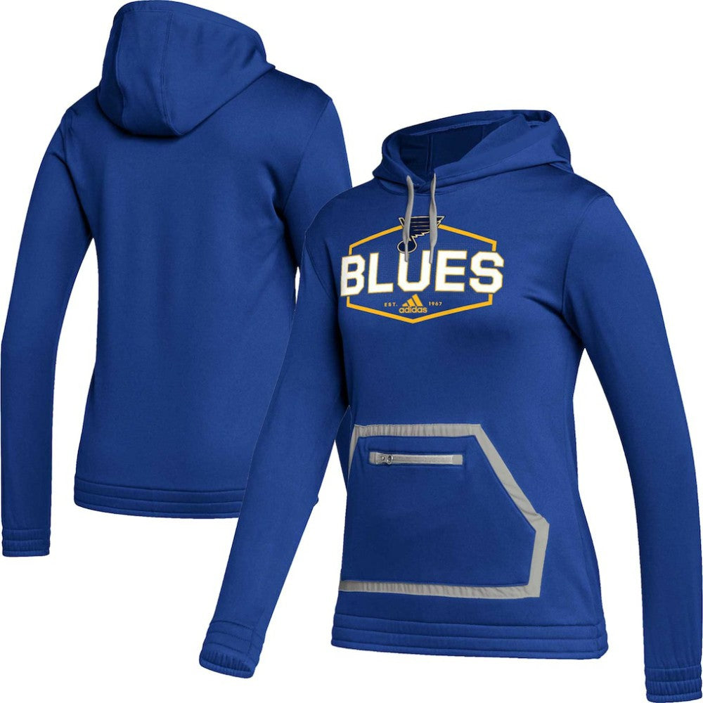 St. Louis Blues adidas Women's Team Pullover Hoodie - NHL Hoodies
