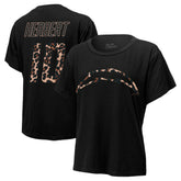 Los Angeles Chargers Justin Herbert Majestic Threads Women's Leopard Player Name & Number T-Shirt | NFL Online