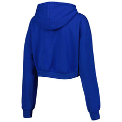 Buffalo Bills The Wild Collective Women's Cropped Pullover Hoodie | NFL Outlet