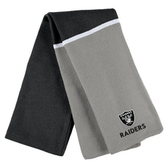 Las Vegas Raiders WEAR by Erin Andrews Women's Colorblock Cuffed Knit Hat with Pom and Scarf Set | NFL Near me