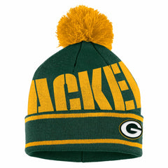 Green Bay Packers WEAR by Erin Andrews Women's Double Jacquard Cuffed Knit Hat with Pom and Gloves Set | NFL Sale