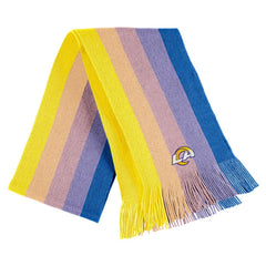 Los Angeles Rams WEAR by Erin Andrews Women's Ombre Pom Knit Hat and Scarf Set | NFL On sale