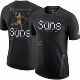 Black Phoenix Suns Courtside Air Traffic Control Max90 T-Shirt | NBA