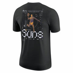 Black Phoenix Suns Courtside Air Traffic Control Max90 T-Shirt | NBA