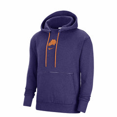 Heather Purple Phoenix Suns Courtside Versus Flight Pullover Hoodie | NBA
