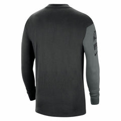 Black Phoenix Suns Courtside Versus Flight MAX90 Long Sleeve T-Shirt | NBA
