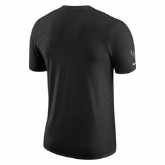 Heather Black Milwaukee Bucks Courtside Versus Flight Max90 T-Shirt | NBA