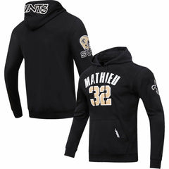 New Orleans Saints Tyrann Mathieu Pro Standard Player Name & Number Pullover Hoodie | NFL Outlet