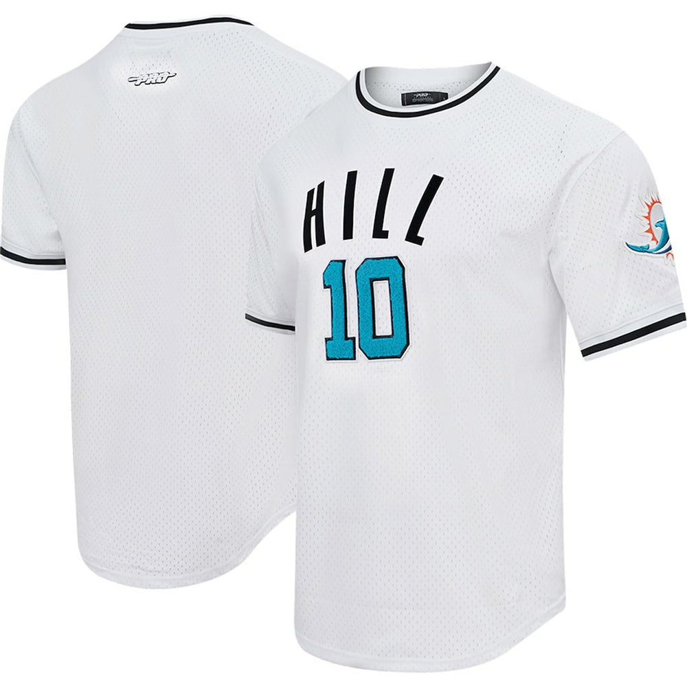 Miami Dolphins Tyreek Hill Pro Standard Mesh Player Name & Number Top | NFL Near me