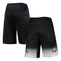 Black Brooklyn Nets Fadeaway Shorts | NBA