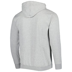 Heather Gray Brooklyn Nets Wordmark French Terry Pullover Hoodie | NBA