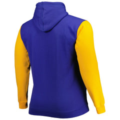 Royal/Gold Golden State Warriors Big & Tall Bold Attack Pullover Hoodie sale | NBA