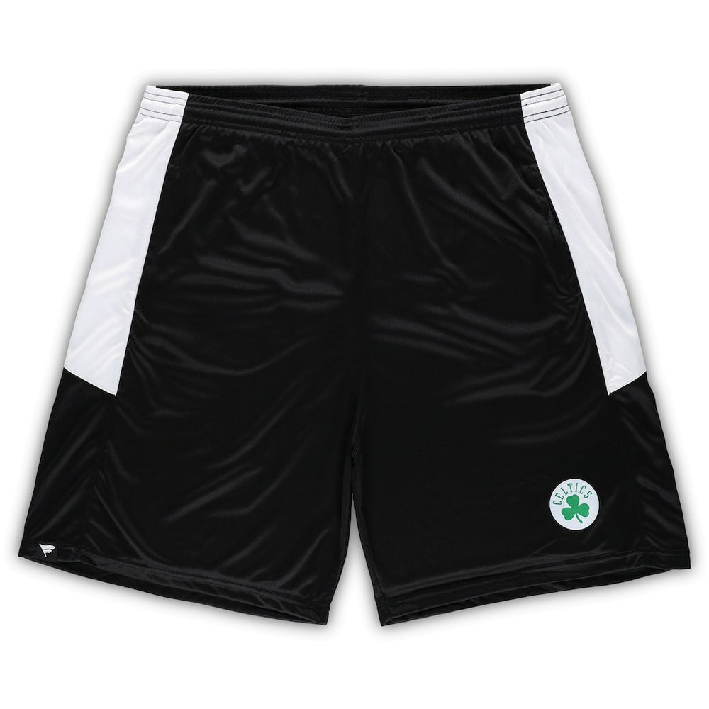 Black Boston Celtics Big & Tall Champion Rush Practice Shorts | NBA