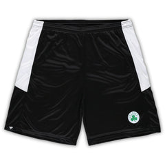 Black Boston Celtics Big & Tall Champion Rush Practice Shorts | NBA
