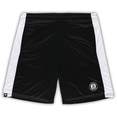 Black Brooklyn Nets Big & Tall Champion Rush Practice Shorts | NBA