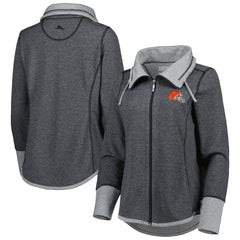 Cleveland Browns Women's Sport Sun Fade Full-Zip Sweatshirt | NFL Near me