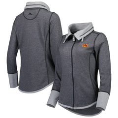 Washington Commanders Women's Sport Sun Fade Full-Zip Sweatshirt | NFL New