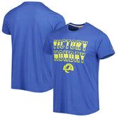 Los Angeles Rams Homage Victory Monday Tri-Blend T-Shirt | NFL Sale