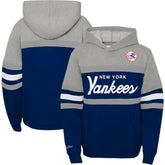 New York Yankees Mitchell & Ness Youth Cooperstown Collection Head Coach Pullover Hoodie - MLB Hoodies