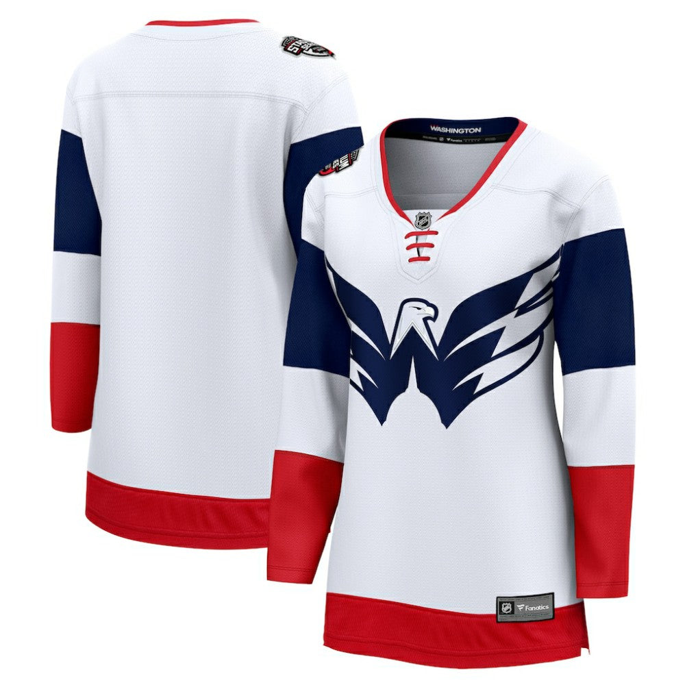 Washington Capitals Fanatics Women's 2023 NHL Stadium Series Breakaway Blank Jersey - NHL Jerseys