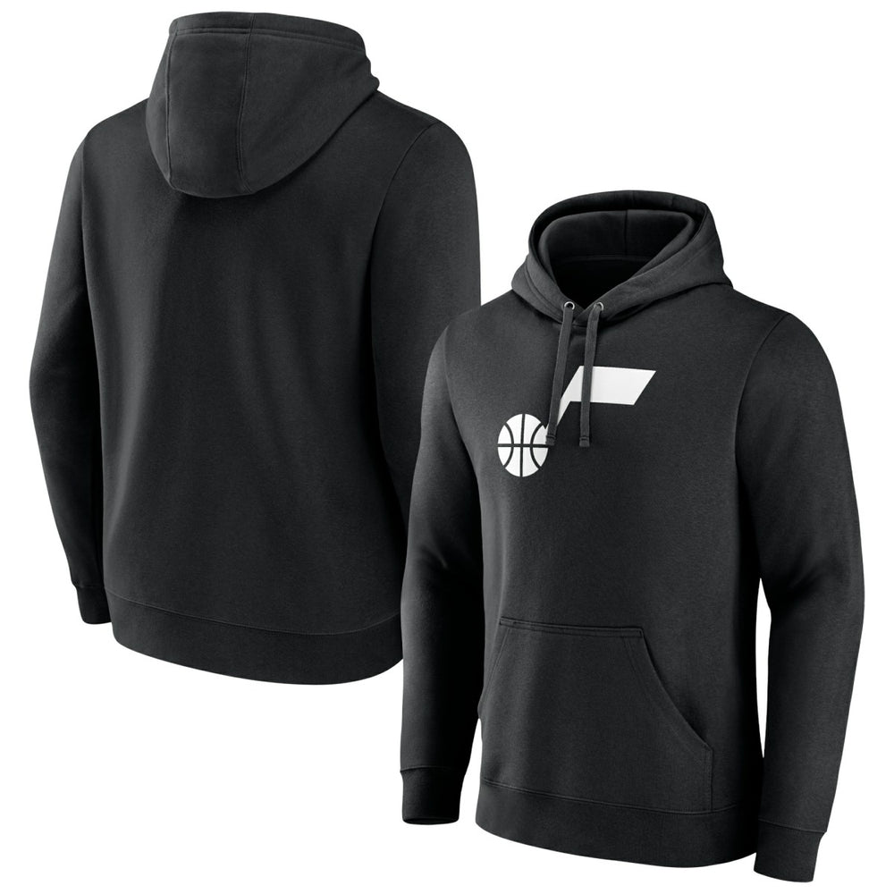 Black Utah Jazz Primary Logo Pullover Hoodie | NBA