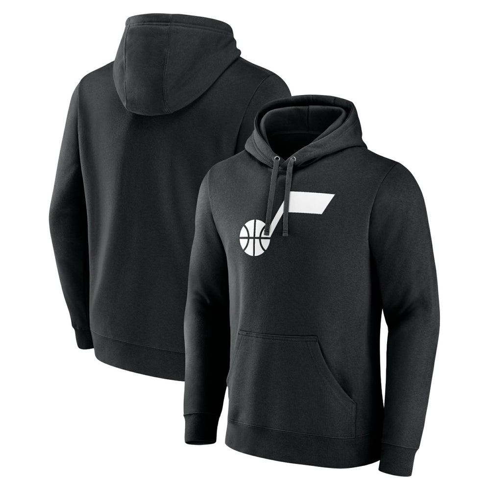 Black Utah Jazz Alternate Logo Pullover Hoodie | NBA