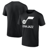 Black Utah Jazz Wordmark T-Shirt | NBA