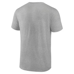 Heathered Gray Utah Jazz Solid Primary Logo T-Shirt | NBA