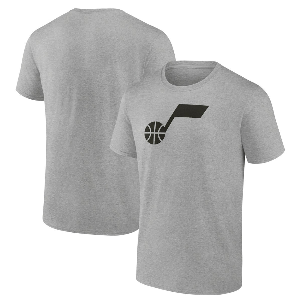 Heathered Gray Utah Jazz Alternate Logo T-Shirt | NBA