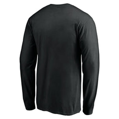 Black Utah Jazz Primary Logo Team Long Sleeve T-Shirt | NBA