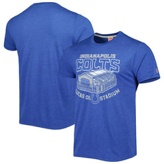 Indianapolis Colts Homage Stadium Tri-Blend T-Shirt | NFL Outlet