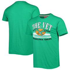 Philadelphia Eagles Homage Stadium Tri-Blend T-Shirt | NFL On sale