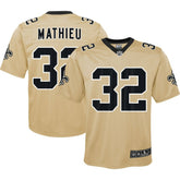 New Orleans Saints Tyrann Mathieu Youth Inverted Game Jersey | NFL Near me
