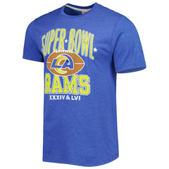 Los Angeles Rams Homage Super Bowl Classics Tri-Blend T-Shirt | NFL Outlet