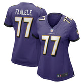 Baltimore Ravens Daniel Faalele Women's Player Game Jersey | NFL On sale