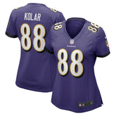 Baltimore Ravens Charlie Kolar Women's Player Game Jersey | NFL On sale