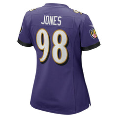 Baltimore Ravens Travis Jones Women's Player Game Jersey | NFL Hot