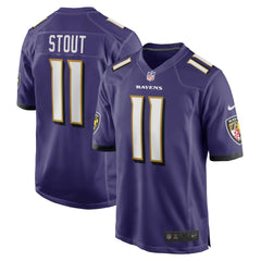 Baltimore Ravens Jordan Stout Player Game Jersey | NFL Near me