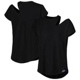 Buffalo Bills KIYA TOMLIN Women's Cut Out Tri-Blend Shirt | NFL Sale