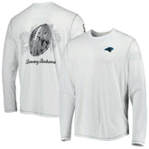 Carolina Panthers Laces Out Billboard Long Sleeve T-Shirt | NFL Outlet