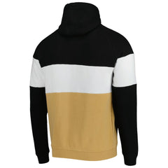 New Orleans Saints Colorblock Current Pullover Hoodie | NFL Outlet