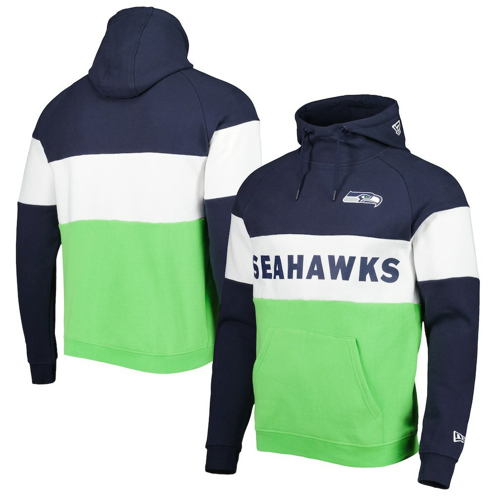 Seattle Seahawks Colorblock Current Pullover Hoodie | NFL On sale